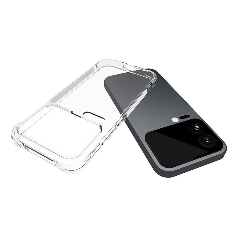 For Xiaomi 17 Pro Max Clear Case Anti-Shock TPU Phone Cover Reinforced Corners