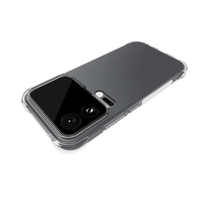 For Xiaomi 17 Pro Max Clear Case Anti-Shock TPU Phone Cover Reinforced Corners