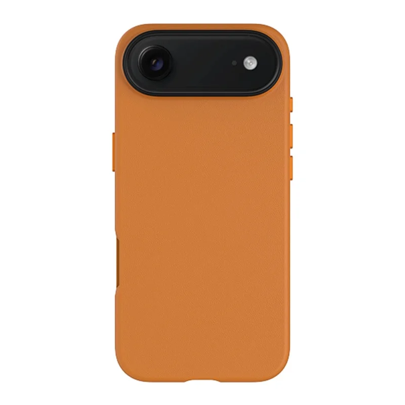 KZDOO til iPhone Air Case kompatibel med MagSafe PU + PC stødfast telefonbeskyttelse - Orange