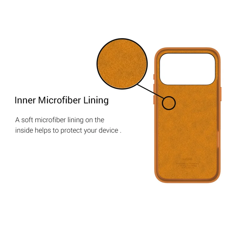 KZDOO Noble Collection Series For iPhone 17 Pro Max Case PU+PC Shockproof Phone Cover - Black