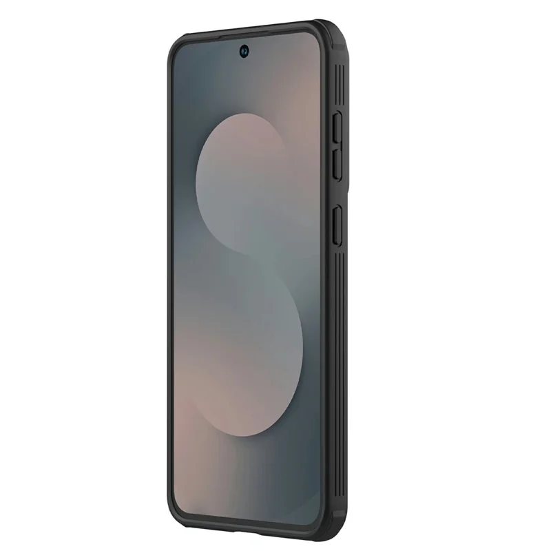 NILLKIN Camshield Pro Series For Samsung Galaxy S25 FE Case TPU + PC Clear Black Phone Cover with Camera Slider