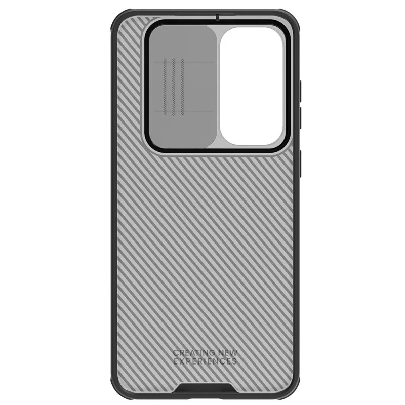 NILLKIN Camshield Pro Series For Samsung Galaxy S25 FE Case TPU + PC Clear Black Phone Cover with Camera Slider