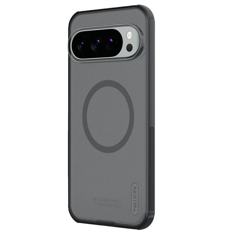 NILLKIN Super Frosted Shield Pro for Google Pixel 10 Pro XL Magnetic Case Matte PC TPU Clear Black Phone Back Cover