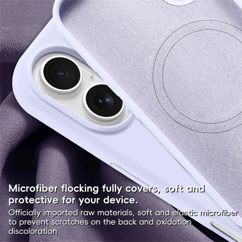 For iPhone 17 Case Compatible with MagSafe Liquid Silicone Anti-Drop Phone Cover - Sapphire