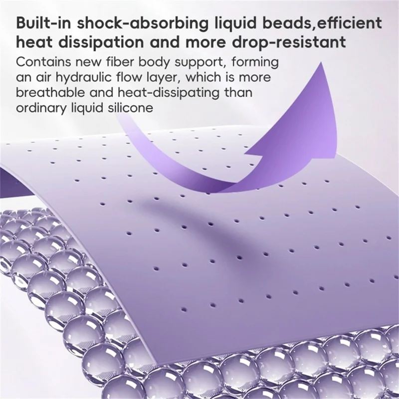 For iPhone 17 Case Compatible with MagSafe Liquid Silicone Anti-Drop Phone Cover - Sapphire