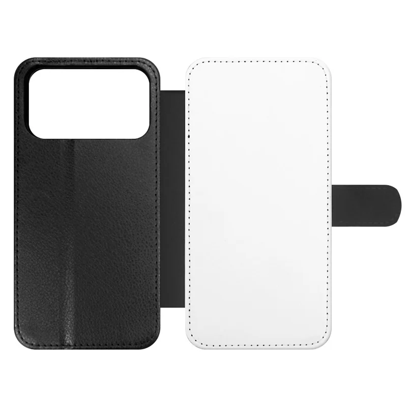 For iPhone 17 Pro Max Case PU Leather Sublimation Blank Smart Phone Cover with Card Holder