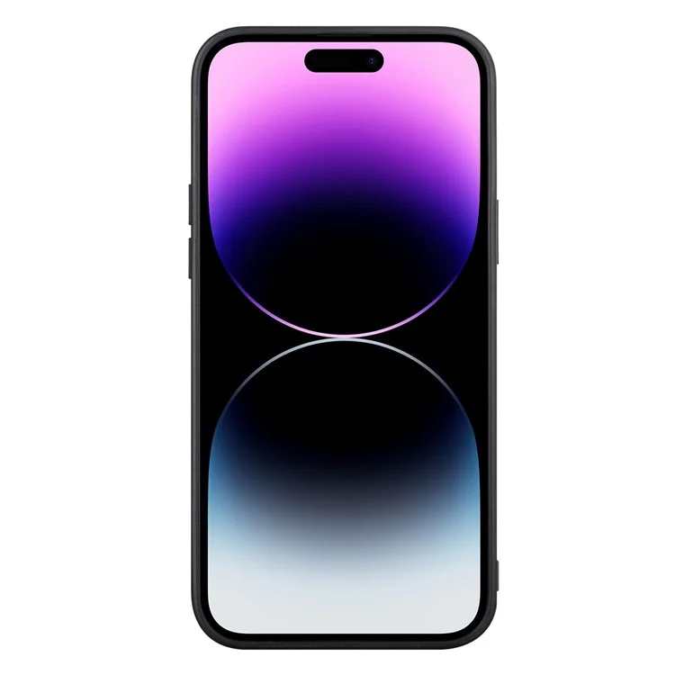 Serie VILI TC Para Iphone 14 Pro Max Case de Teléfono TPU Con Recubrimiento Con Cuero Texturizado Teléfono Móvil Anti-scratch