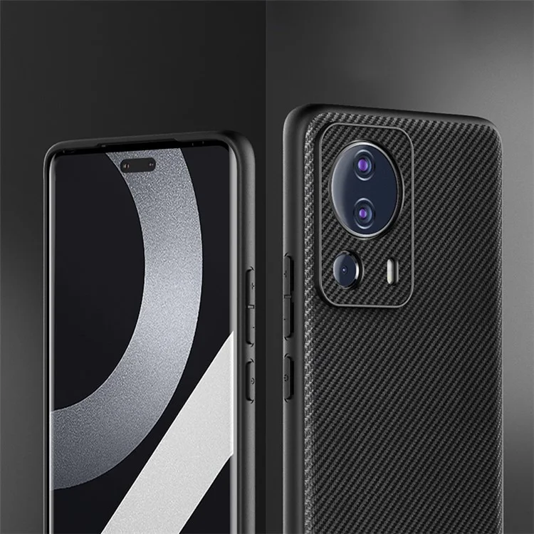 VILI TC Series per Xiaomi 13 Lite / Civi 2 5G Custodia protettiva per smartphone in pelle texturizzata rivestita in TPU antiurto