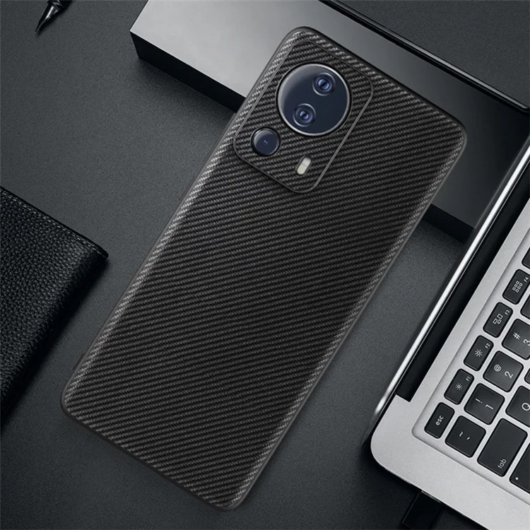 VILI TC Series per Xiaomi 13 Lite / Civi 2 5G Custodia protettiva per smartphone in pelle texturizzata rivestita in TPU antiurto