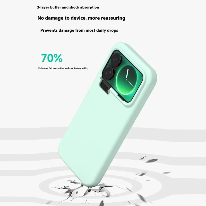 For Xiaomi 17 Liquid Silicone Phone Case Skin-Friendly Shockproof Protective Back Cover - Black