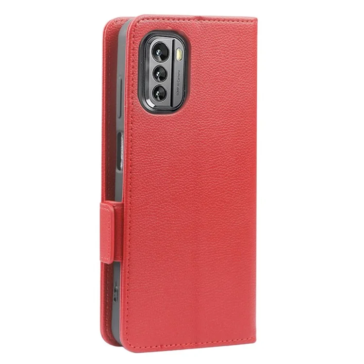Для Nokia G60 5G Litchi Texture Cope Cople pu - Красный