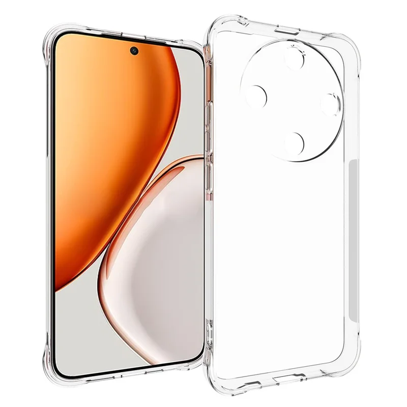 For Honor Magic8 Lite 5G / X9d 5G / X70 5G TPU Phone Case Non Slip Transparent Mobile Phone Cover