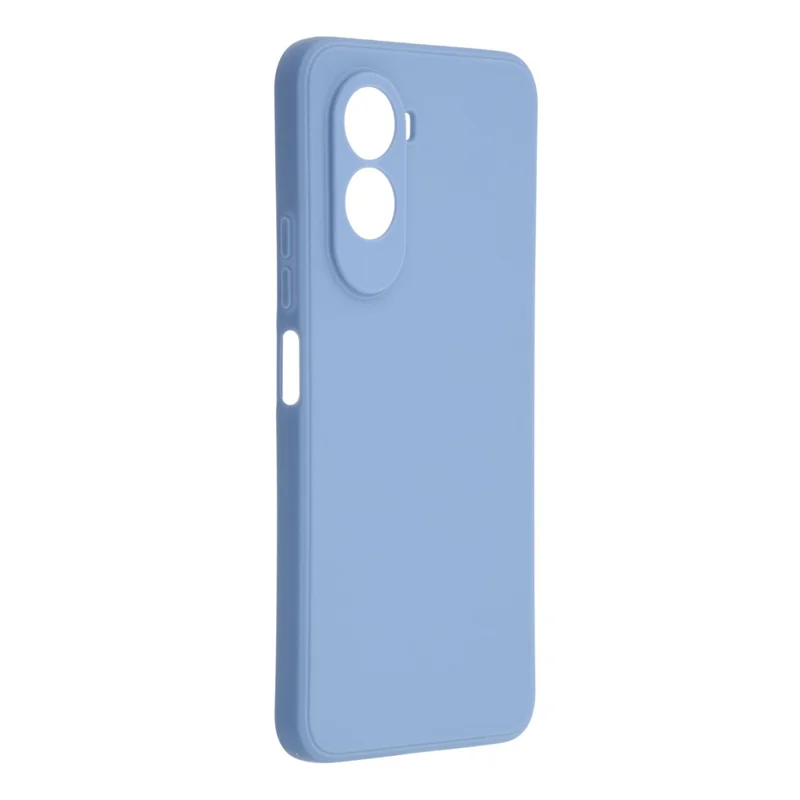 For Xiaomi Poco M7 4G (169mm) Case Precise Cutouts Straight Edge TPU Shockproof Phone Cover - Lavender Grey