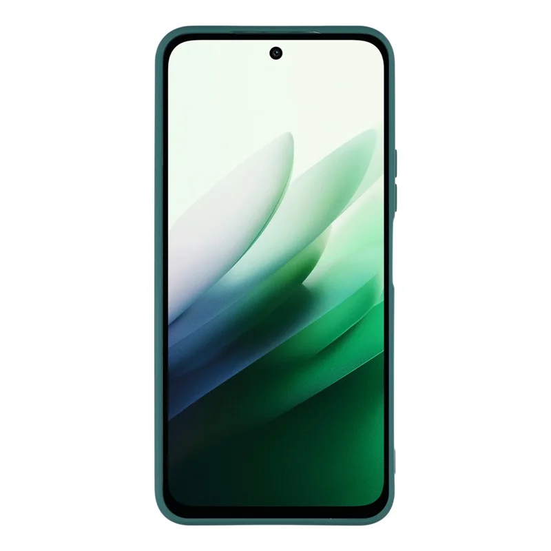 TPU-hoesje voor Xiaomi Redmi 15 4G (EU) (171 mm) / Redmi 15 5G (EU) (171 mm), precieze uitgesneden rechte rand, schokbestendig telefoonhoesje - Militair groen