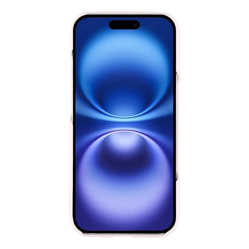 For iPhone 17 Case Velvet Texture Leather + PC Phone Back Cover - Pink