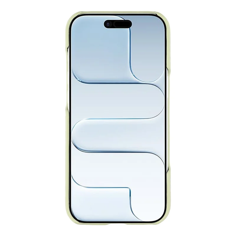 For iPhone Air Case Velvet Texture Leather + PC Phone Back Cover - Green