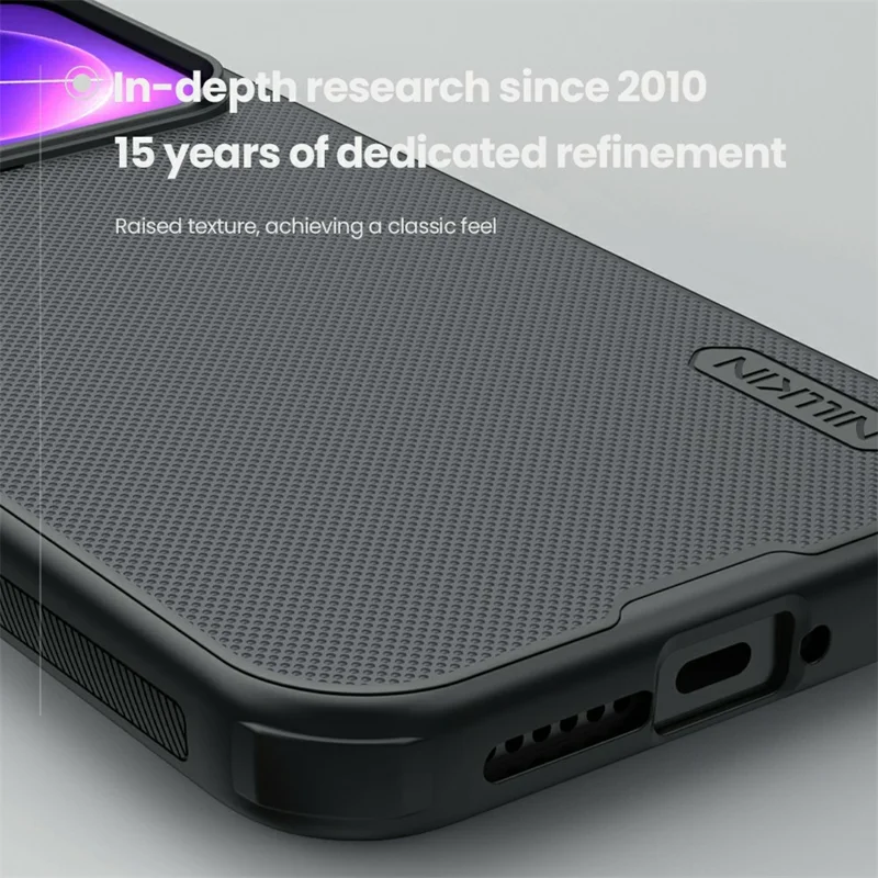 NILLKIN Frosted Shield Pro voor Xiaomi 17 Pro hoes compatibel met MagSafe PC + TPU telefoonhoes