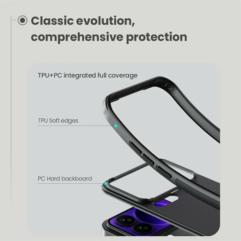 NILLKIN Frosted Shield Pro voor Xiaomi 17 Pro hoes compatibel met MagSafe PC + TPU telefoonhoes