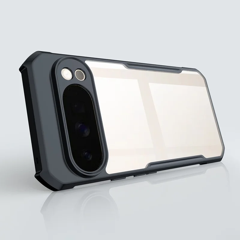 XUNDD For Google Pixel 10 Pro XL Case Dropproof TPU + Acrylic Clear Back Phone Cover