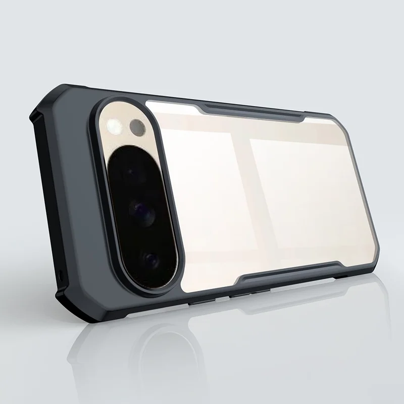 XUNDD For Google Pixel 10 / 10 Pro Case Dropproof TPU + Acrylic Clear Back Phone Cover