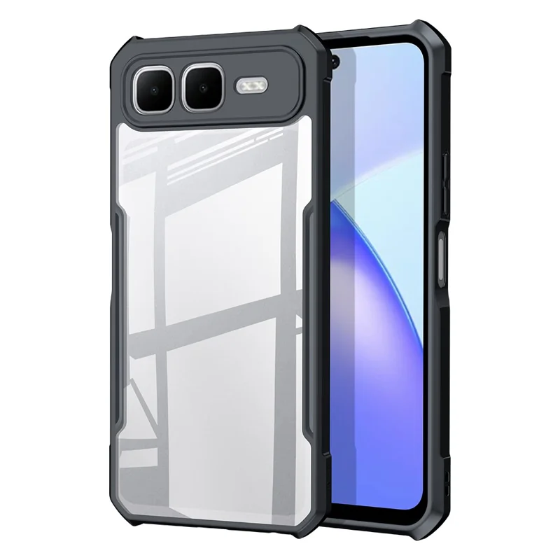 XUNDD For Infinix Smart 10 Plus Case Dropproof TPU + Acrylic Clear Back Phone Cover