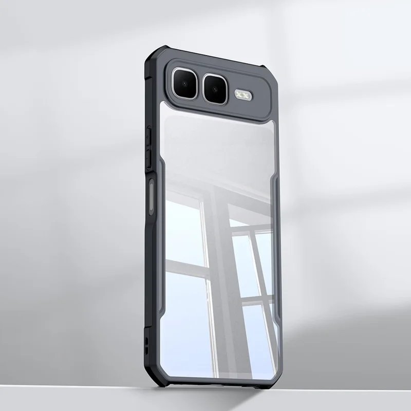 XUNDD For Infinix Smart 10 Plus Case Dropproof TPU + Acrylic Clear Back Phone Cover