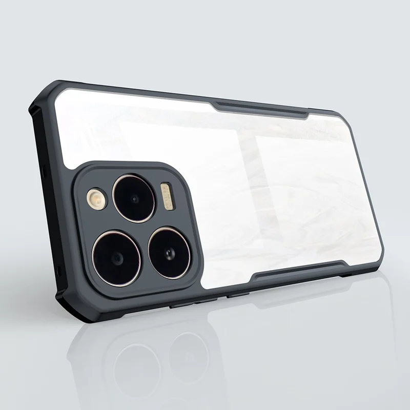 XUNDD For Realme 15T 5G Case Dropproof TPU + Acrylic Clear Back Phone Cover