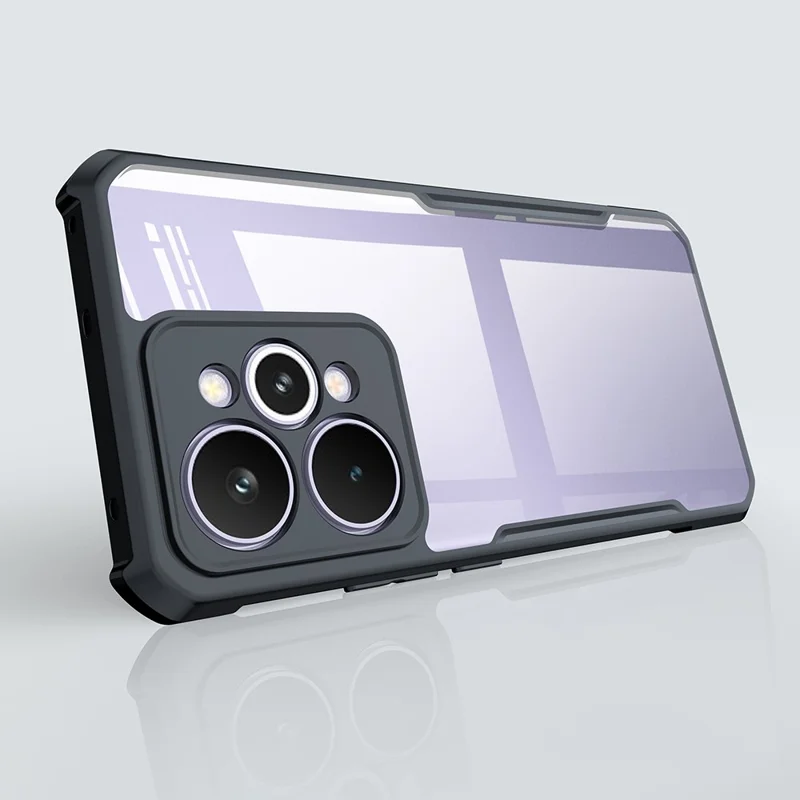 XUNDD For Realme 15 Pro 5G Case Dropproof TPU + Acrylic Clear Back Phone Cover