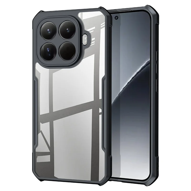 XUNDD For Xiaomi 15T Pro Case Dropproof TPU + Acrylic Clear Back Phone Cover