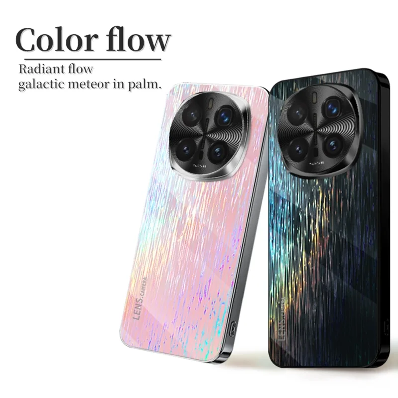 For Honor Magic7 Pro 5G Colorful Phone Case Ultra Slim Dropproof Hard PC Back Cover - White