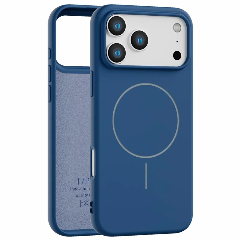 Bulk Buy For iPhone 17 Pro TPU Phone Case Compatible with MagSafe Matte Back Cover - Sapphire