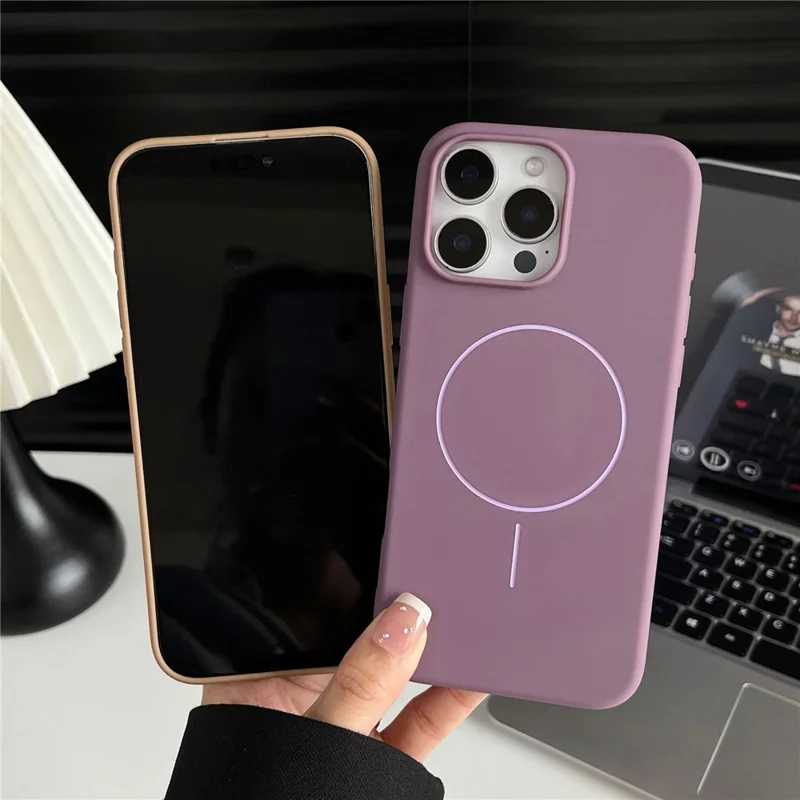 Bulk Buy For iPhone 12  /  12 Pro TPU Phone Case Compatible with MagSafe Matte Back Cover - Sapphire