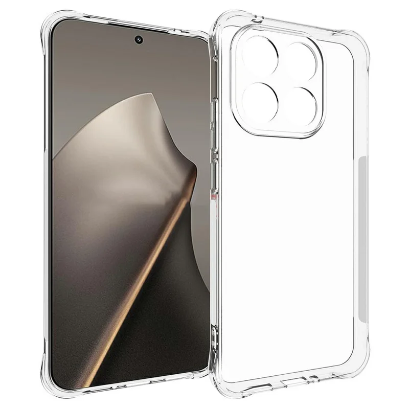Étui de téléphone portable Xiaomi 15T TPU antidérapant et transparent