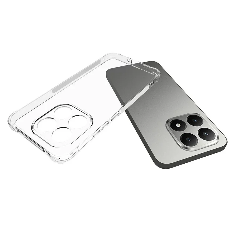 Étui de téléphone portable Xiaomi 15T TPU antidérapant et transparent