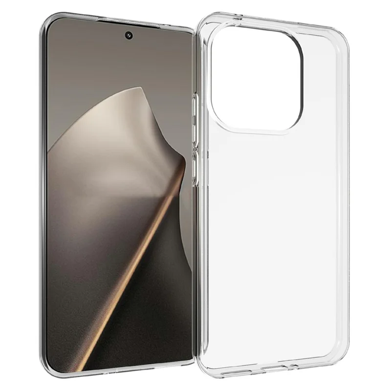 Funda Xiaomi 15T Resistente a Marcas de Agua Cubierta Trasera de Teléfono de TPU Transparente