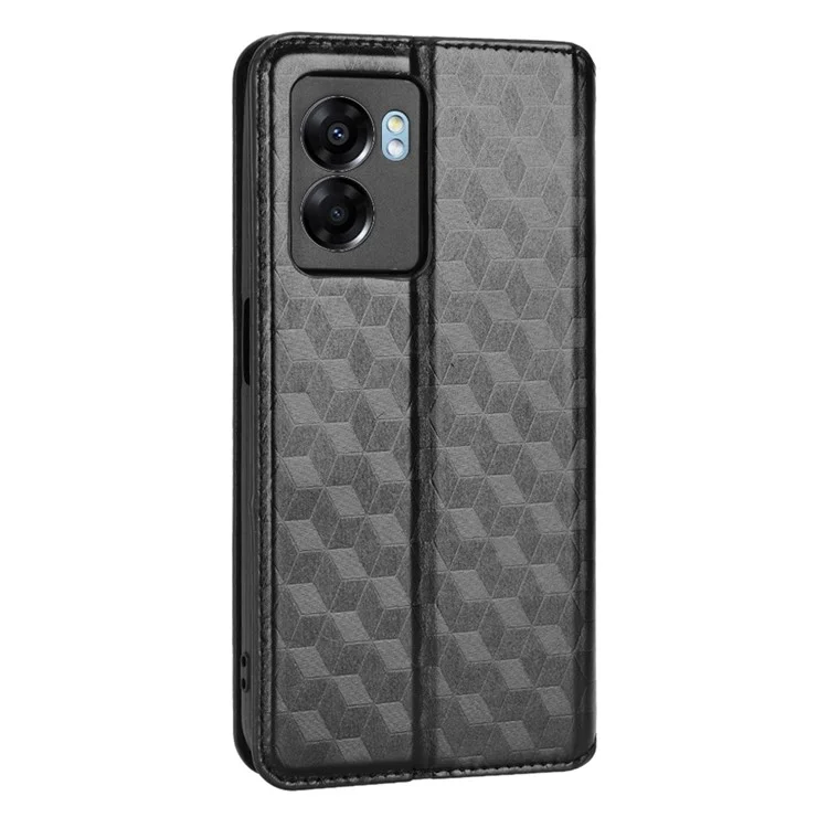 Pour OnePlus Nord N300 5G Rhombus Motement - le Noir