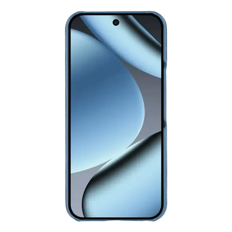 For Google Pixel 10 / 10 Pro Magnetic Case Denim Cloth Texture Leather + PC Shockproof Phone Cover - Dark Blue