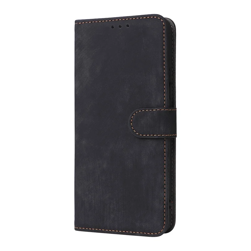 For T-Mobile REVVL 8  /  T Phone 3 Case Wallet RFID Blocking PU Leather Phone Cover Stand with Strap - Black