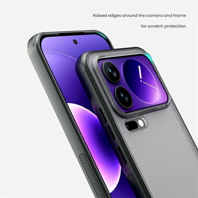 NILLKIN Super Frosted Shield Pro For Xiaomi 17 Pro Max Case Matte PC TPU Clear Black Phone Back Cover