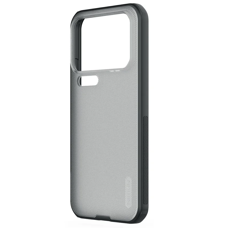 NILLKIN Super Frosted Shield Pro For Xiaomi 17 Pro Max Case Matte PC TPU Clear Black Phone Back Cover
