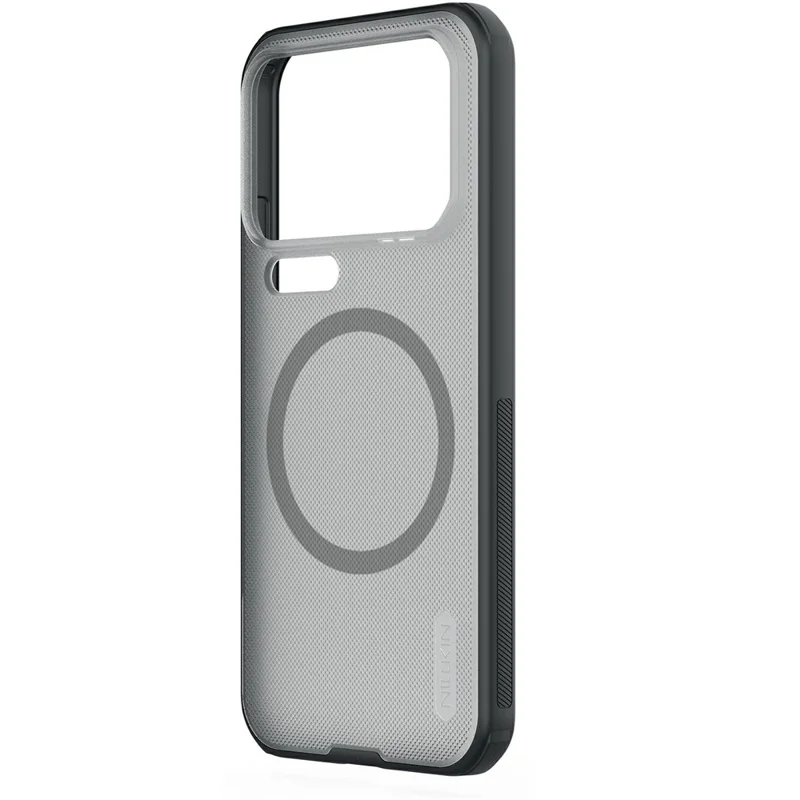 NILLKIN Super Frosted Shield Pro for Xiaomi 17 Pro Max Magnetic Case Matte PC TPU Clear Black Phone Back Cover