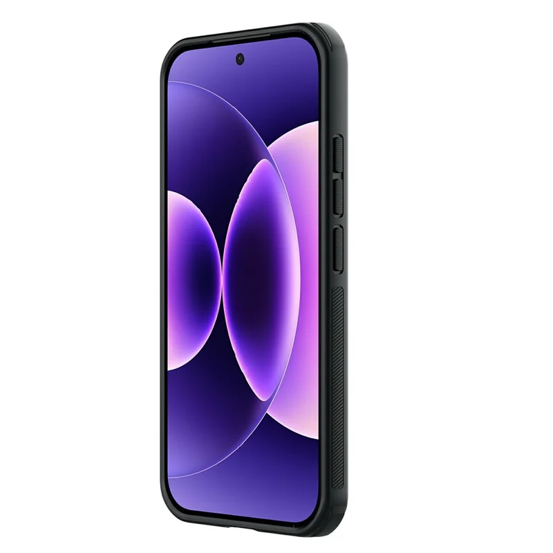 NILLKIN Super Frosted Shield Pro For Xiaomi 17 Pro Case Matte PC TPU Clear Black Phone Back Cover