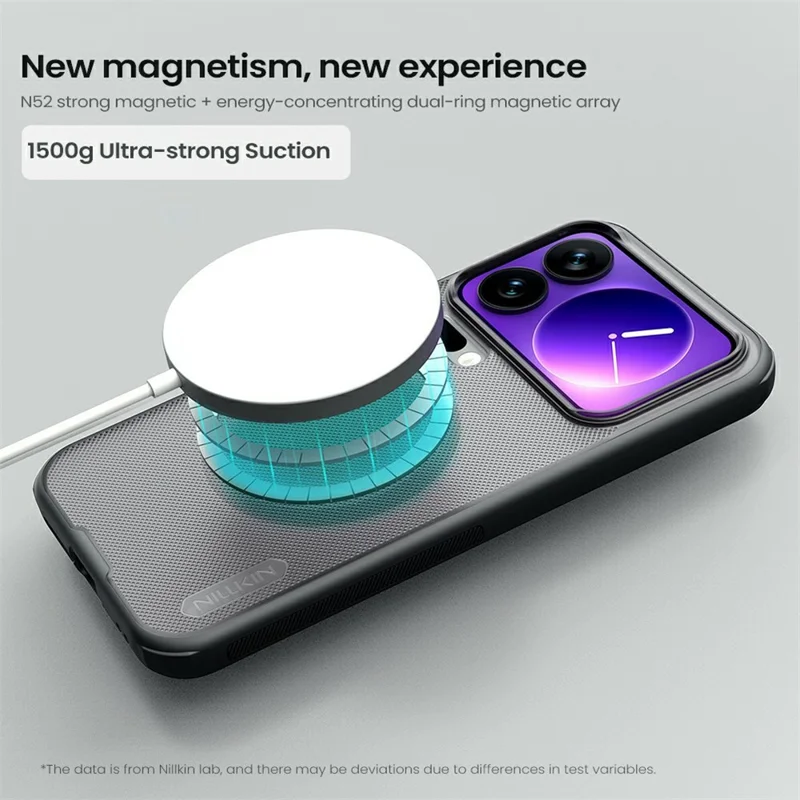 NILLKIN Super Frosted Shield Pro for Xiaomi 17 Pro Magnetic Case Matte PC TPU Clear Black Phone Back Cover