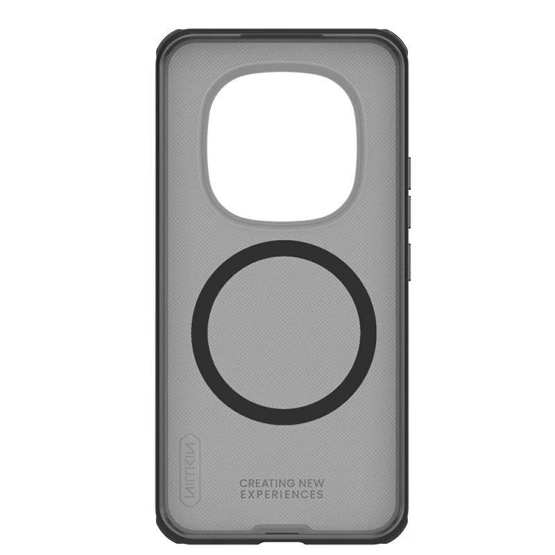 NILLKIN Super Frosted Shield Pro for Xiaomi Redmi Note 15 Pro 5G (Global) Magnetic Case Matte PC TPU Clear Black Phone Back Cover