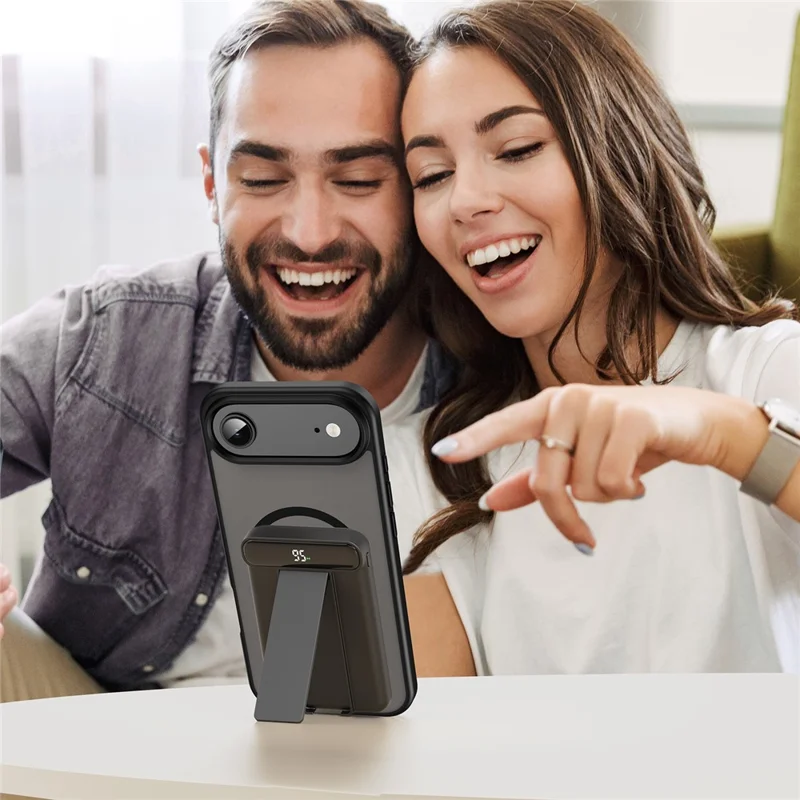 Bulk Purchasing For iPhone Air Case Compatible with MagSafe Skin Touch Matte TPU PC Phone Back Cover - Black