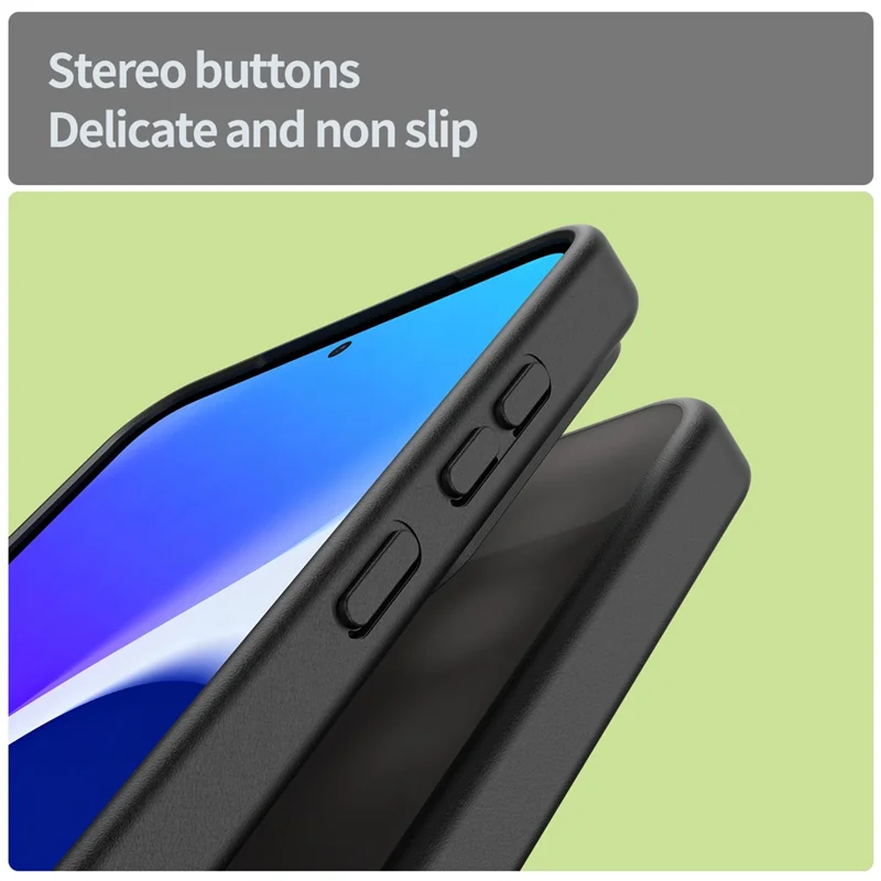 For Samsung Galaxy S25  /  S24 Case Skin Touch Matte Anti Drop TPU PC Phone Back Cover - Black