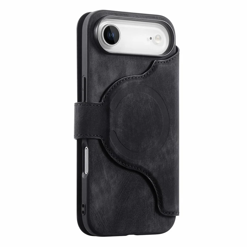 CASENEO MW-03 For iPhone Air Case with Detachable Wallet Leather + TPU Phone Cover - Black