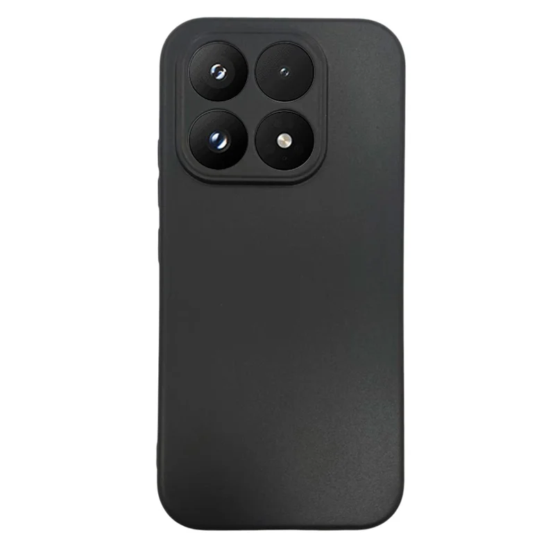 25Pcs For Xiaomi 17 Case 1.2mm TPU Matte Phone Cover - Black