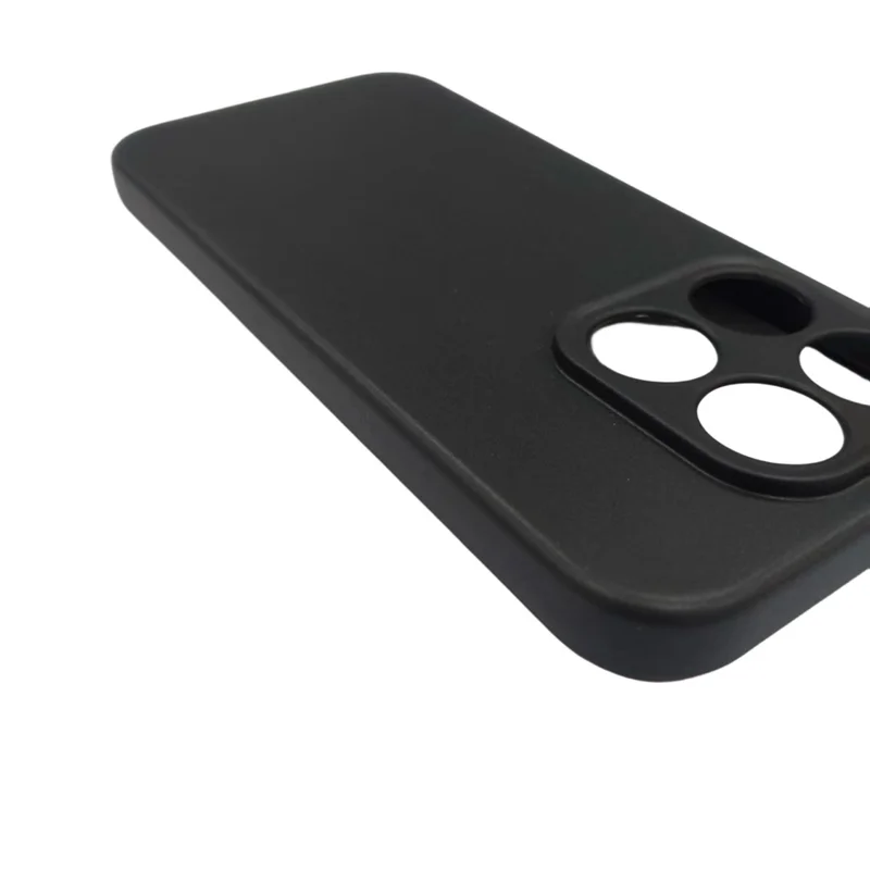 25Pcs For Xiaomi 17 Case 1.2mm TPU Matte Phone Cover - Black