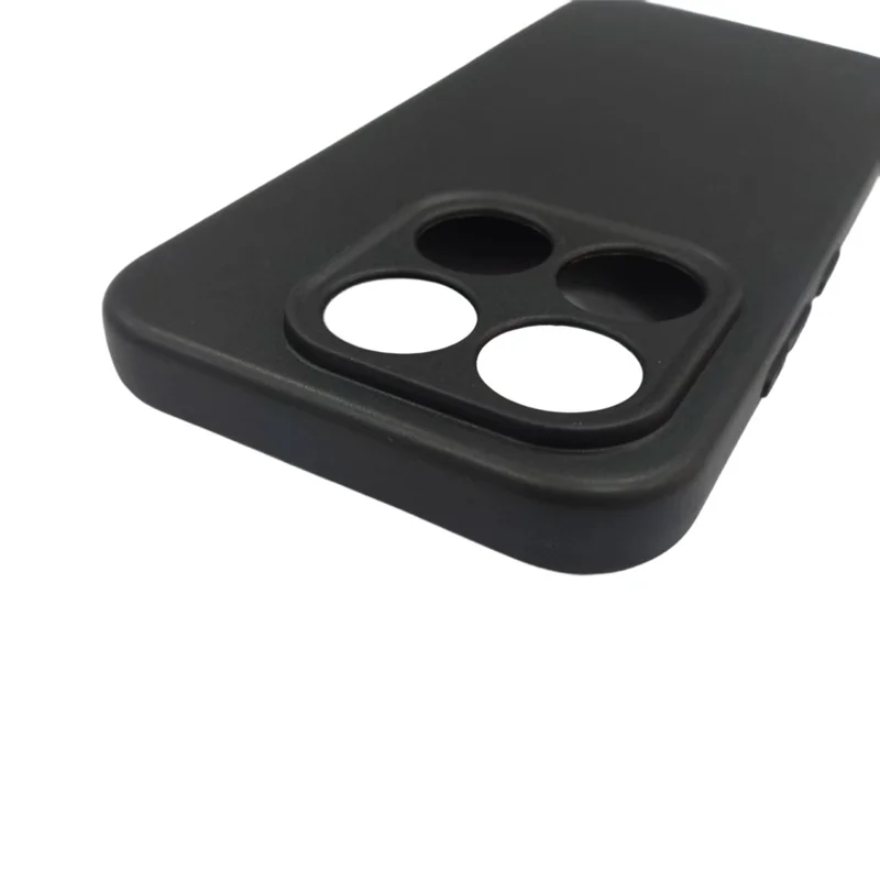 25Pcs For Xiaomi 17 Case 1.2mm TPU Matte Phone Cover - Black